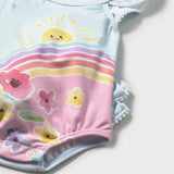 Vestido De Baño 2 Piezas Con Gorro Rainbow Hawai Mayoral 1737