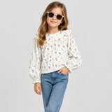 Blusa Bambula Estampada Crudo Mayoral 4147