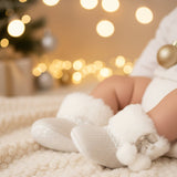 Botas Tricot Pompón Champagne Mayoral 9954