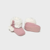 Botas Tricot Pompón Orquidea Mayoral 9954