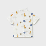 Camisa Animales Blanco Mayoral 1114