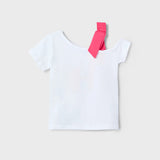 Camiseta Asimétrica Orquidea Mayoral 3011
