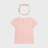 Camiseta Con Diadema Pastel ECOFRIENDS Mayoral 1007