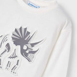 Camiseta Niño Manga Larga Dinosaurio Relieve Mayoral 4089