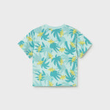 Camiseta Croco Jungle Turquesa Mayoral 1014