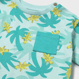 Camiseta Croco Jungle Turquesa Mayoral 1014