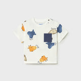 Camiseta Animales Del Zoo Nata Bebé Mayoral 1014