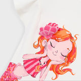 Camiseta Sirena Fantasía Crudo Mayoral 3007