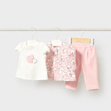 Conjunto 3 Piezas Amour & Teddy Rosa Mayoral 1825