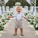 Conjunto Bermuda 3 Piezas Ceremonia Mayoral Bebé 1247