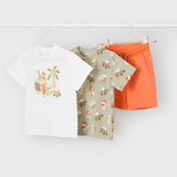Conjunto 3 Piezas Pixel Monkeys Bambu Mayoral 3609
