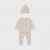 Conjunto Polaina y Gorro Milk Mayoral 2503