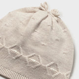 Conjunto Polaina y Gorro Canesú Milk Mayoral 2513