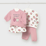 Conjunto 4 Piezas The Core Of My Heart Pink Mayoral 2630