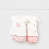 Conjunto 4 Piezas Amour & Teddy Rosa Mayoral 1642