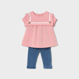Conjunto 4 Piezas Baby Dolls Rosé 1736 Mayoral