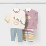 Conjunto 4 piezas Kitty & Bunny Malva Mayoral 2759