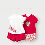 Conjunto 4 Piezas Strawberry Rojo Mayoral 1641