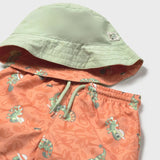 Conjunto De Baño 2 Piezas Camaleones Tropical Arcilla Bebé Mayoral 1660