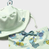 Conjunto De Baño 3 Piezas Hippos Protección Solar 40+ Manzana Mayoral 1619