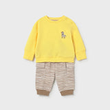 Conjunto Chándal 4 Piezas Lion King Mostaza Mayoral 1628