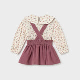 Conjunto Falda Con Tirantes Violeta Mayoral 2950