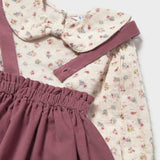 Conjunto Falda Con Tirantes Violeta Mayoral 2950