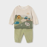 Conjunto Jacquard Lovely Farm Cactus Mayoral 2533