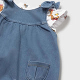 Conjunto Peto En Denim Dolls Light Denim 1649 Mayoral