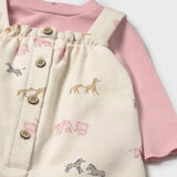 Conjunto Peto 2 Piezas Pink Jungle Mayoral 2606