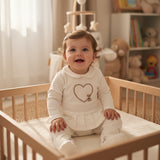 Conjunto Polaina Osita Soft Crudo Mayoral 1592