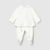 Conjunto Polaina Osita Soft Crudo Mayoral 1592