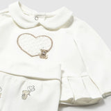 Conjunto Polaina Osita Soft Crudo Mayoral 1592