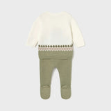 Conjunto Con Gorro Tejido Mini King Mayoral 2563