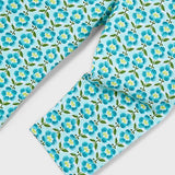 Conjunto Floral Apliques Turquesa Mayoral 3023-3722