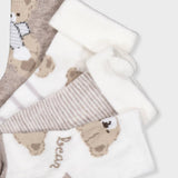 Set 4 Calcetines Bear Moca Mayoral 9112