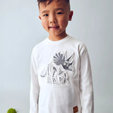 Camiseta Niño Manga Larga Dinosaurio Relieve Mayoral 4089