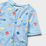 Conjunto De Baño Con Gorro Sea Life Protección Solar 40+ Azul Mayoral 1620