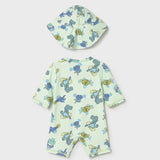 Conjunto De Baño Con Gorro Hippos Protección Solar 40+ Manzana Mayoral 1620