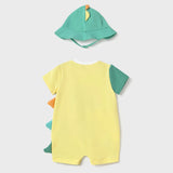 Conjunto 2 Piezas Pelele  Con Gorro Baby Dino Mayoral 1617