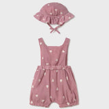 Overall Con Gorro Mini Butterflies Mayoral 1665