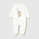 Pijama Con Babero Amour & Teddy Crudo Mayoral 1711