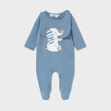 Pijama Serigrafía Petit Elephant Con Babero Mayoral 1714