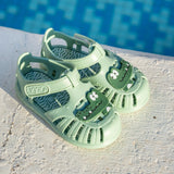 Sandalia Tobby Croco Matcha Igor S10371