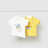 Set x 2 Camisetas Flash Nature Mostaza Mayoral 1074