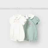 Set 2 Peleles Cortos Aqua Mayoral 1704