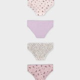 Braguitas Set x 4 Malva Mayoral 10274