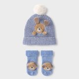 Set Gorro & Calcetines Osito LLuvia Mayoral 9124