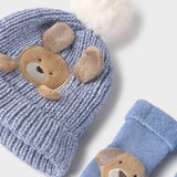 Set Gorro & Calcetines Osito LLuvia Mayoral 9124