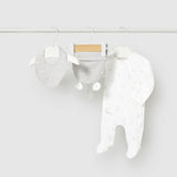 Set x 3 Piezas De Regalo Made With Love Blanco Mayoral 1728